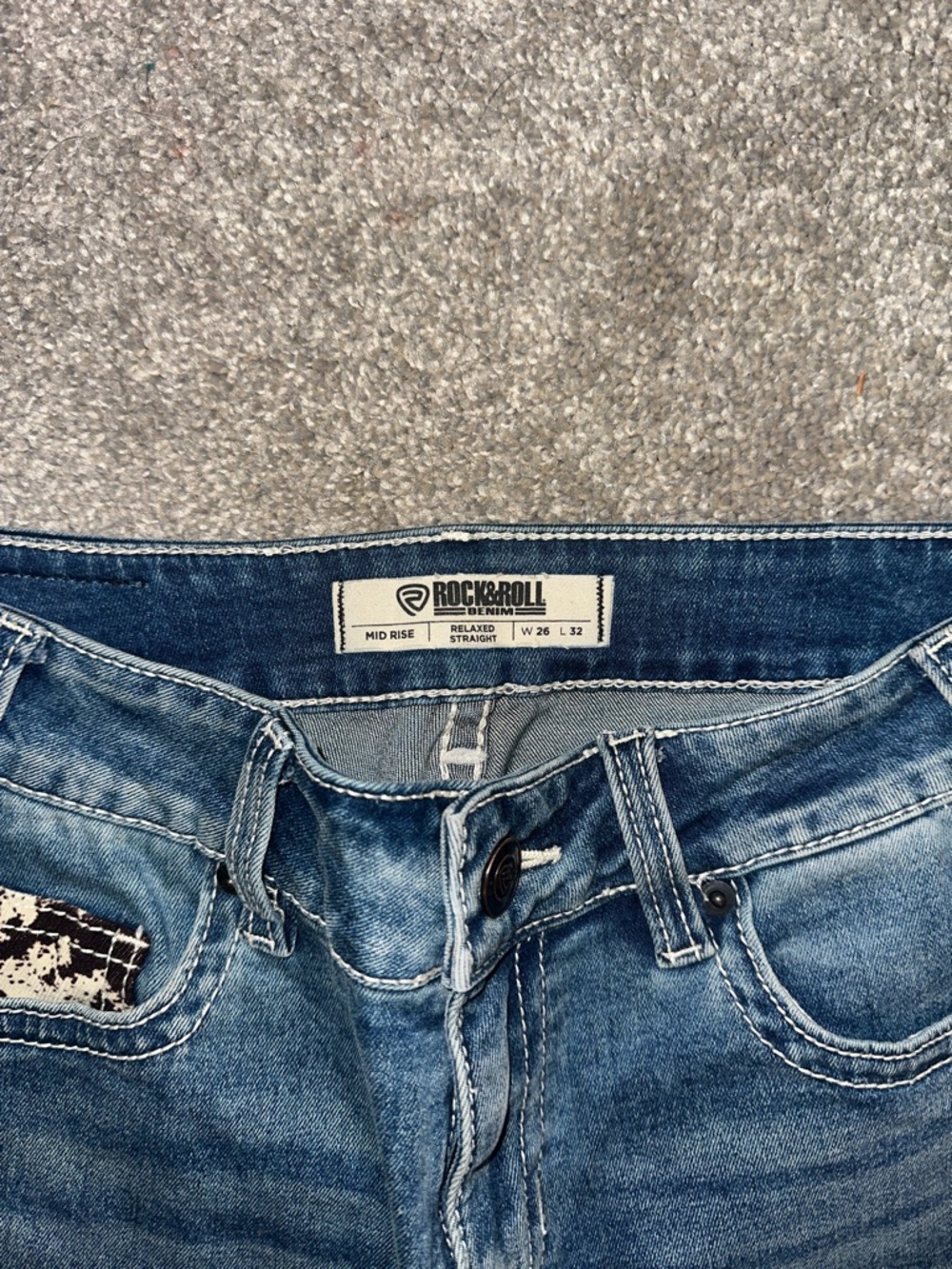 ROCK & ROLL COWGIRLS DENIM JEANS - Picture 4 of 4